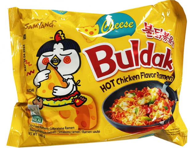 BULDAK ramen Cheese-Chicken - 140.gr